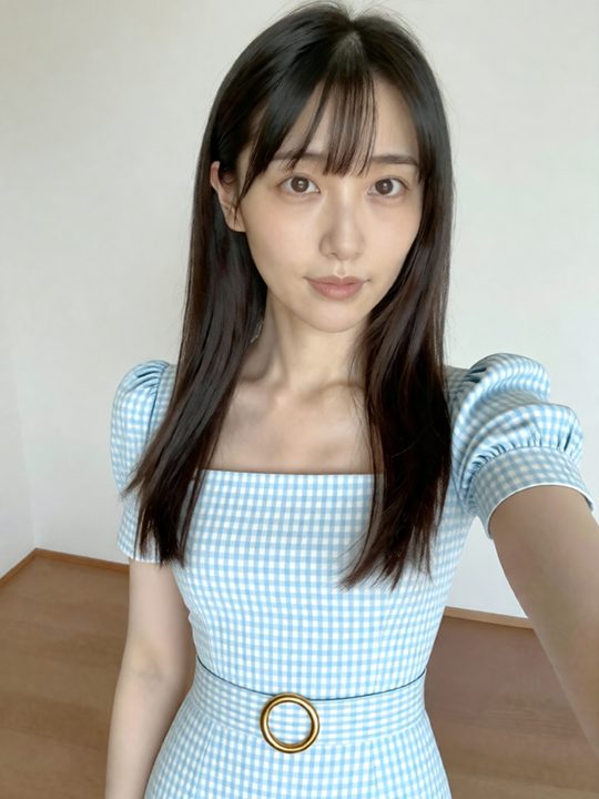 衣装を変えた生成画像